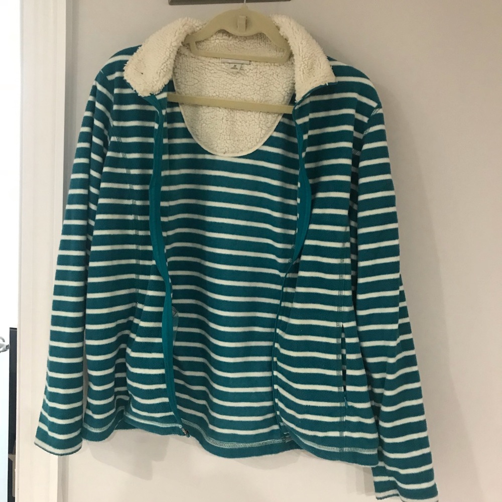 LL Bean fleece zip up